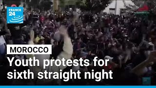 Morocco's youth-led protests demand better schools and hospitals • FRANCE 24 English