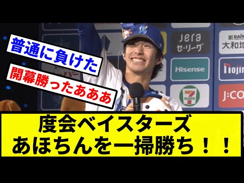 【あほちんを一掃！！】度会ベイスターズ あほちんを一掃勝ち！！【プロ野球反応集】【2chスレ】【1分動画】【5chスレ】