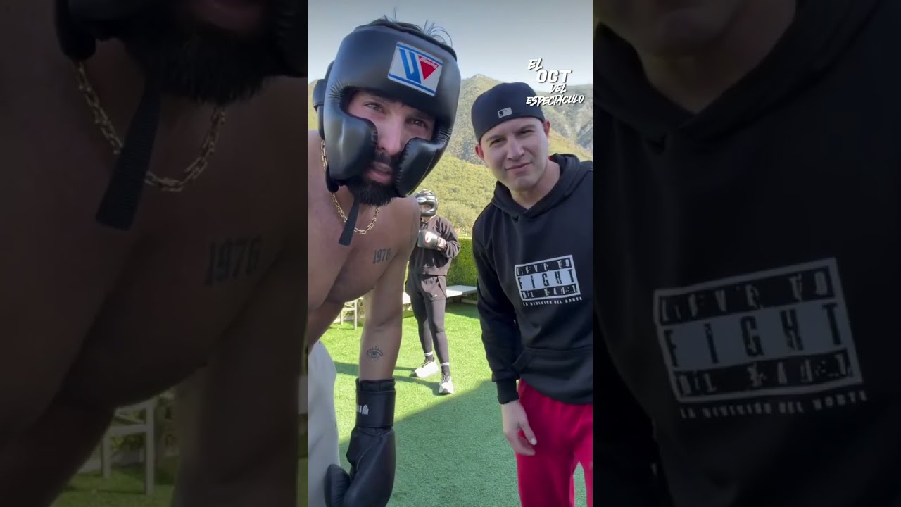 PONCHO DE NIGRIS BOXEANDO CON MARCELA MISTRAL DESCUBRE QUIEN GANO 