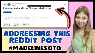 Addressing This Reddit Post #madelinesoto