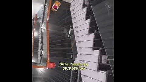 Cáp bảo vệ an toàn cầu thang cho giếng trời