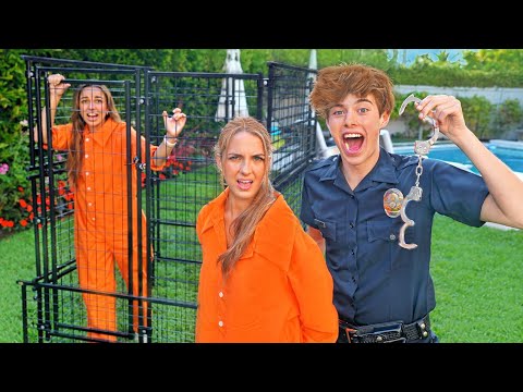 LOCKED THE GIRLS IN PRISON FOR 24 HOURS!!