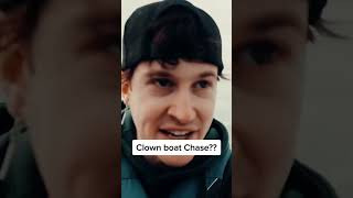 CRAZY CLOWNS CHASE US ON SPEEDBOATS!! (High speed Chase)