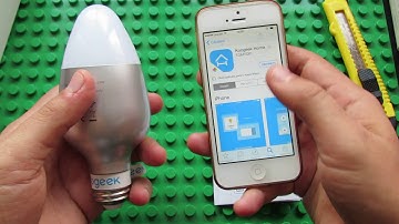 Unboxing Koogeek LB1EU Wi-Fi Enabled Smart LED Light Bulb