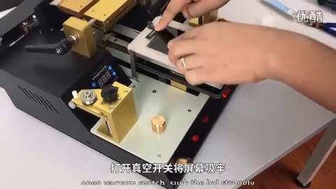 2017 Latest Automatic LCD Separator Glue Polarizer Remover for iPhone Samsung LCD Repair