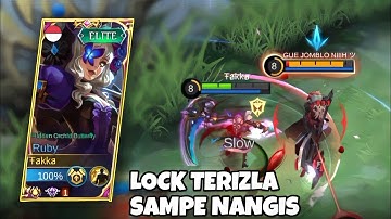 Ruby Trik 100% Win Lawan Terizla Siksa Sampe Nangis | Build Ruby Tersakit 2022 | Top 1 Global Ruby