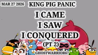 Angry Birds 2 King Pig Panic 3272026 & 3282026 Cant Trick Me Twice, After Daily Challenge