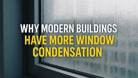 Why Modern Buildings Have More Window Condensation