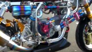 ホンダ・モンキー　4MINI　MONKEY　カスタム　武川4Vスーパーヘッド　乾式クラッチ　TDMR32