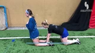 NeuroStrong Warm Up: Nordic Hamstrings with Partner Holding