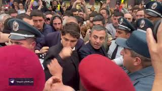 ՇՏԱՊ․ Բախում Իշխան Սաղաթելյանի, Թովմաս Առաքելյանի, Բագրատ Սրբազանի և ոստիկանների միջև