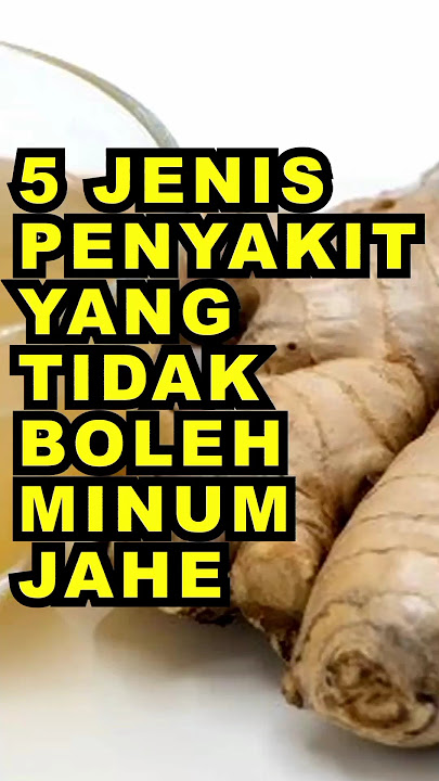5 Types of Diseases That Cannot Treat Ginger #ekoazis
