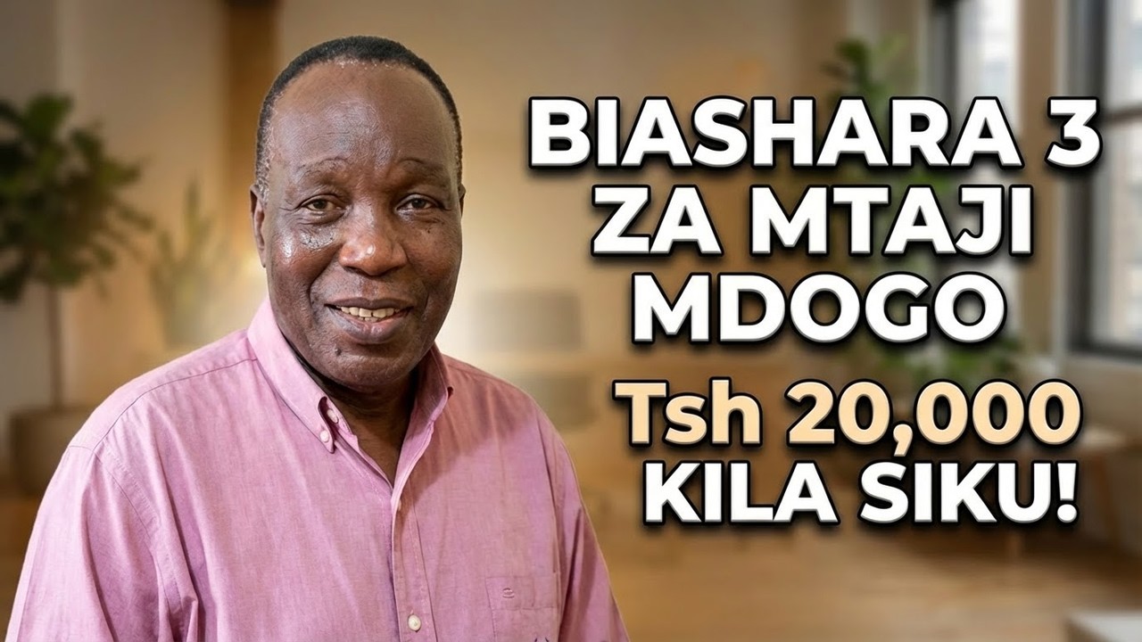 Hizi ni Biashara 3 za Huduma na Online za Kupata Elfu 20 Kila Siku! #biasharatz #faidakubwa