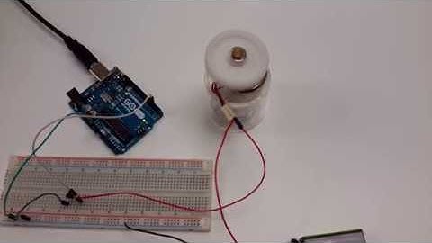 Arduino Motor Interfacing using MOSFET and PWM