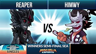 Reaper vs Himwy - Winners Semi-Final - BCX Singles Championship 2021 - SEA 1v1