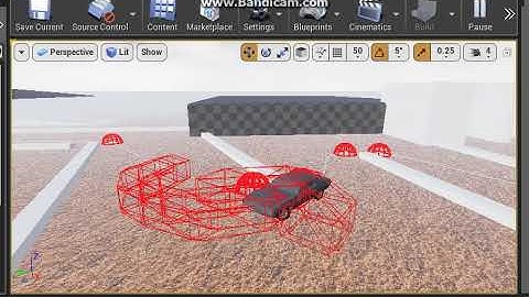 Basic Physical Vehicle AI with Path-Finding and Prediction