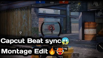 Capcut Beat Sync Montage Edit🔥🥵||Pubg Edits🥶||Pubg Montage Edit✨