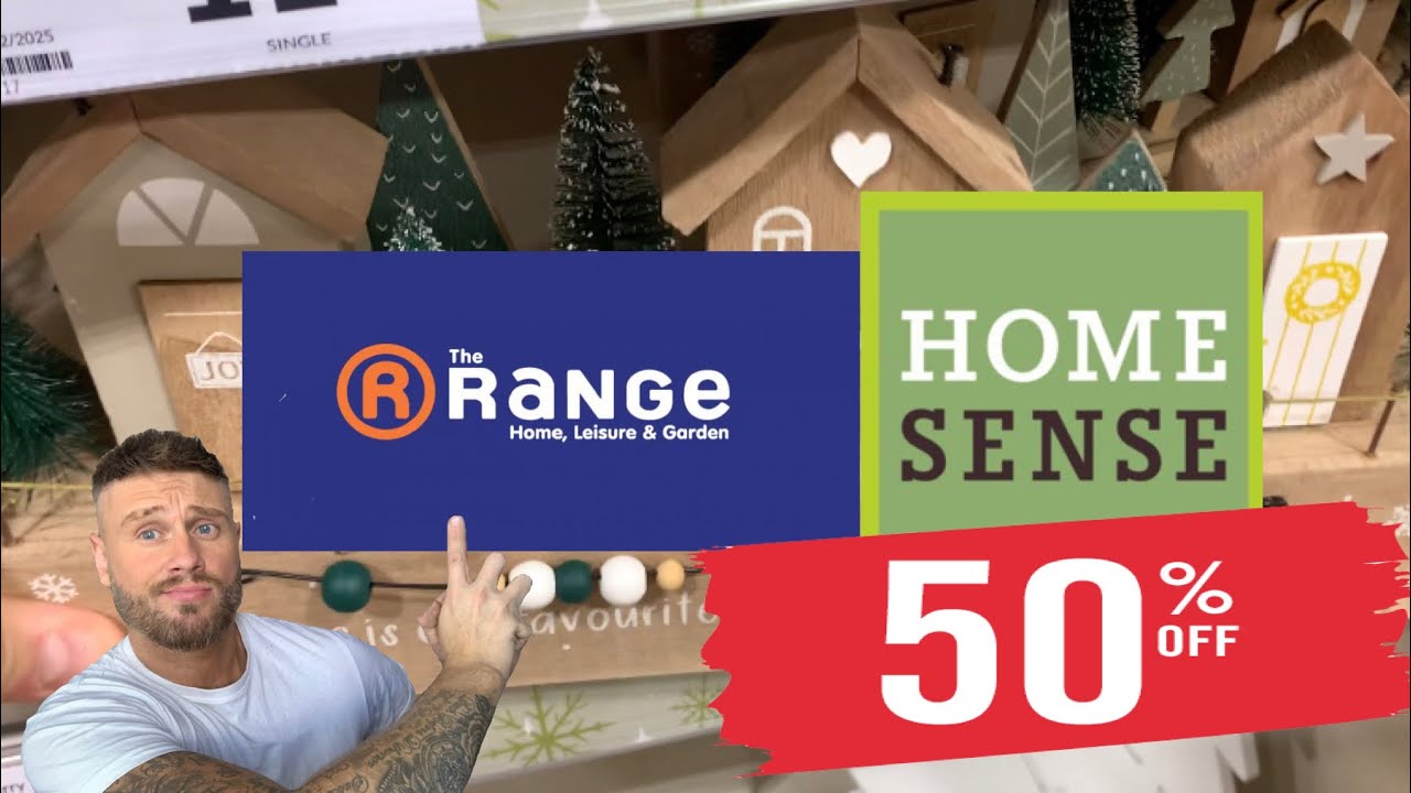🛍️ Рождественская распродажа The Range со скидкой 50% | Распродажа Homesense | Пойдем со мной за ...