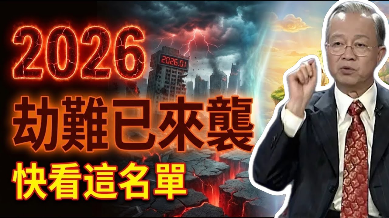 2026年1月已現端倪！這種人將會安然無恙，快看你有沒有。#曾仕強 #易經 #人生智慧 #命理 #國學 #正能量 #2026年 #赤馬紅羊劫 #因果清算 #九紫離火運 #心靈覺醒 #避禍指南
