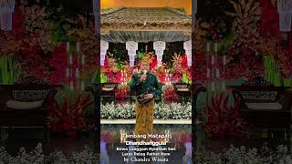Sinau Tembang Macapat #adatjawa #wedding #mcjawa
