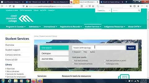 CMTN Library | Plagiarism and Library Services