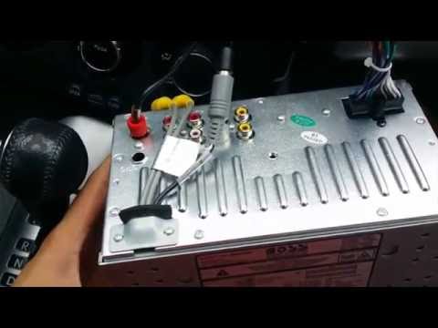 Como instalar  radio con pantalla en mitsubishi eclipse