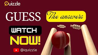 Cricket Quiz 36 | can u score 10/10?