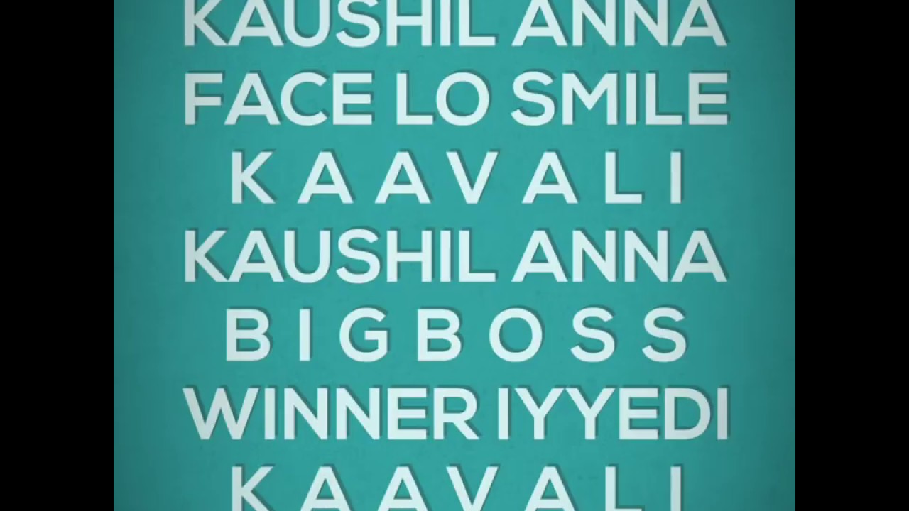 Special song for Kaushal warriors kaushil army kaushil fans we hate those who hate kaushil