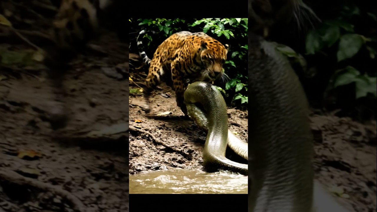 JAGUAR VS ANACONDA 