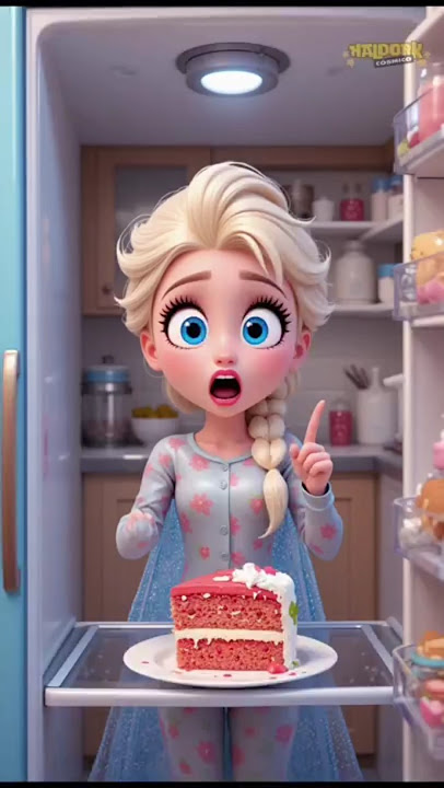 Elsa’s Cake… GONE?! Who Did This?! 🎂❄️