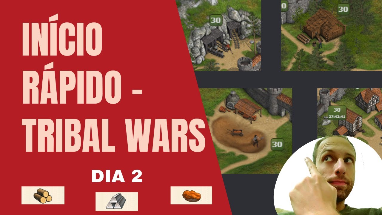 Tribal Wars [TUTORIAL INÍCIO RÁPIDO] - 2º DIA - YouTube