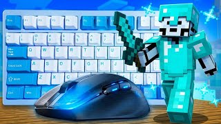 Relaxing Minecraft BedWars ASMR | CubeCraft Keyboard & Mouse screenshot 3