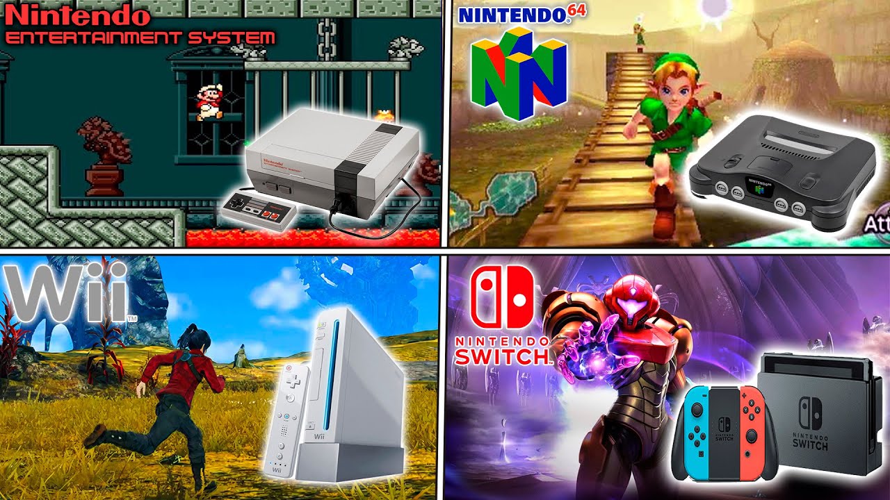 El TECHO GRÁFICO de Cada NINTENDO – De NES a Switch 2