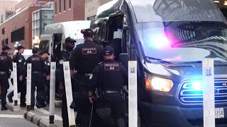 Toronto Police PSU Responding to protest (03/09/26)