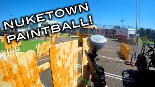 Paintball On Real Life Nuketown Cod Xp 2016