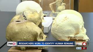 Researchers work to ID human remains