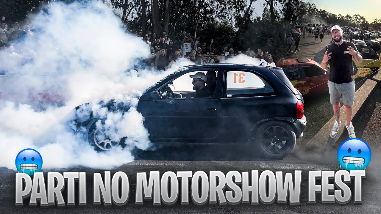 O CORSA PD NÃO AGUENTOU O MOTORSHOW FEST 🥶 | STOWNAA