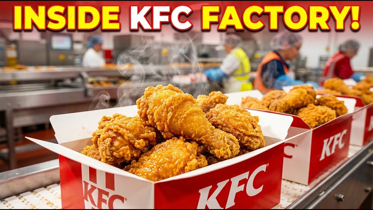 Inside the Fried Chicken Factory | How Crispy Chicken Is Made