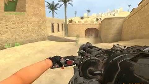 Mod weapon m249 Chaingun DOOM 2016 Counter strike Source CSS