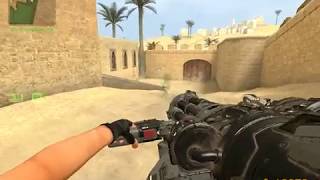 Mod weapon m249 Chaingun DOOM 2016 Counter strike Source CSS