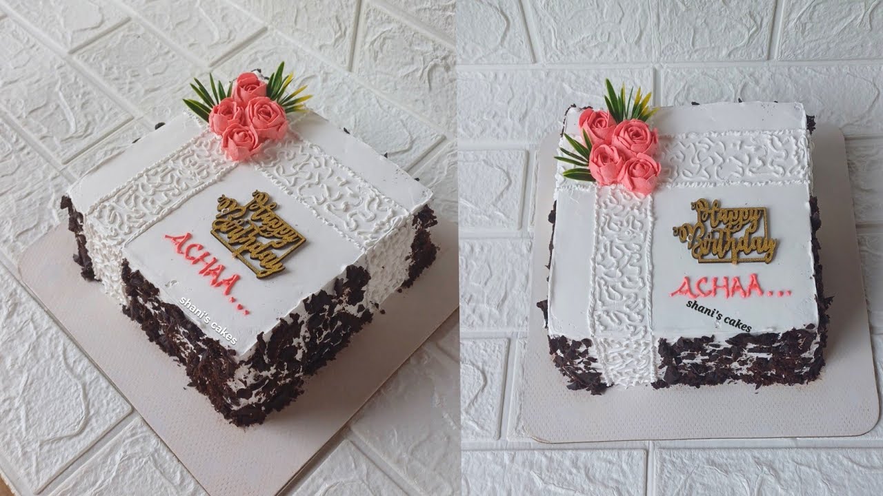 Blackforest simple cake decoration/Easy and Elegant Cake Decoration/shani's recipes