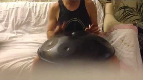 Handpan Improvisation - Black 8 Note in F Minor (Akebono )