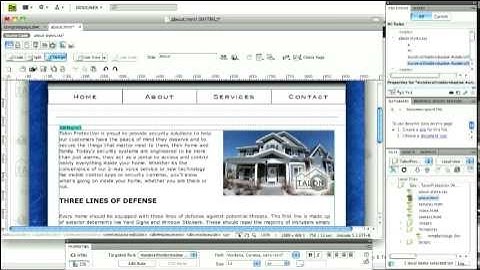 Wrapping Text Around Images in Dreamweaver CS4