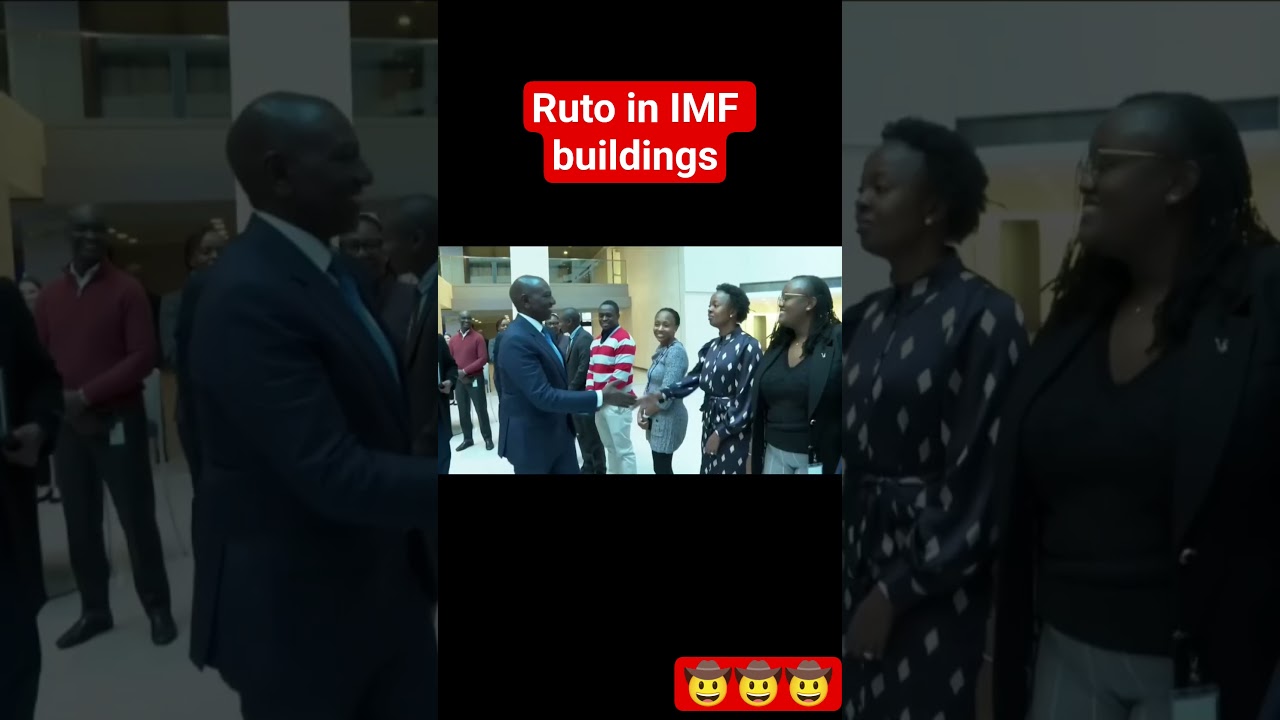 Руто в зданиях МВФ