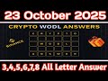 Binance Word of the Day Answer Today 23 October 2025 | Theme Futures Trading | All Letter Answer