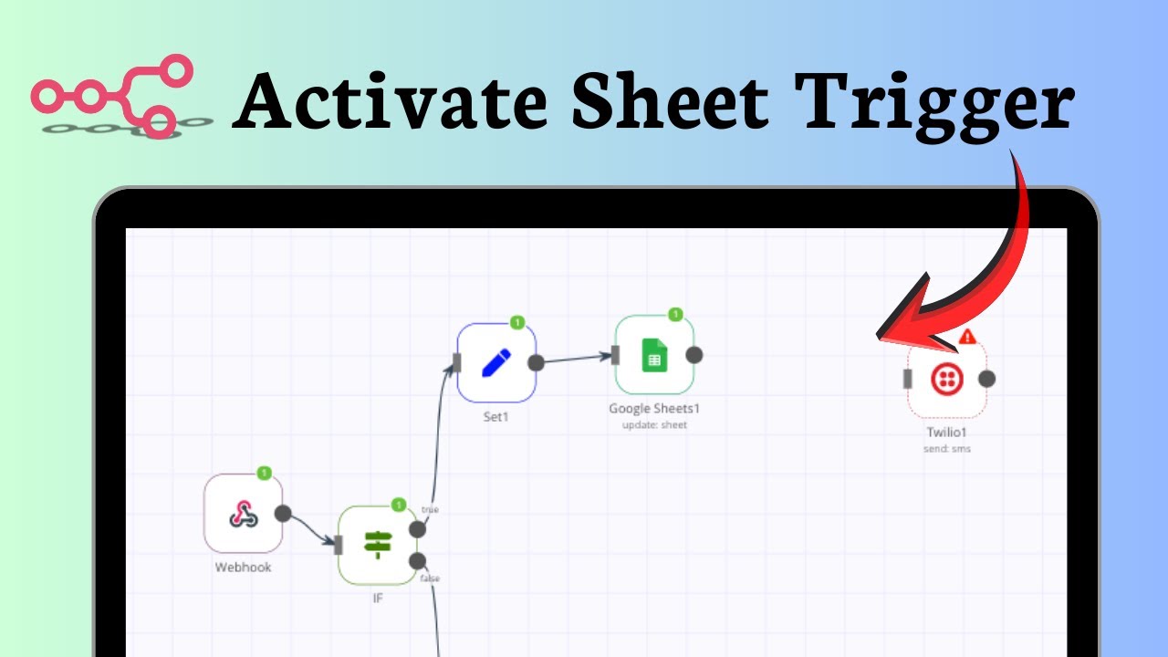 How to set up Google Sheet trigger in n8n (Effortless Sync) - YouTube