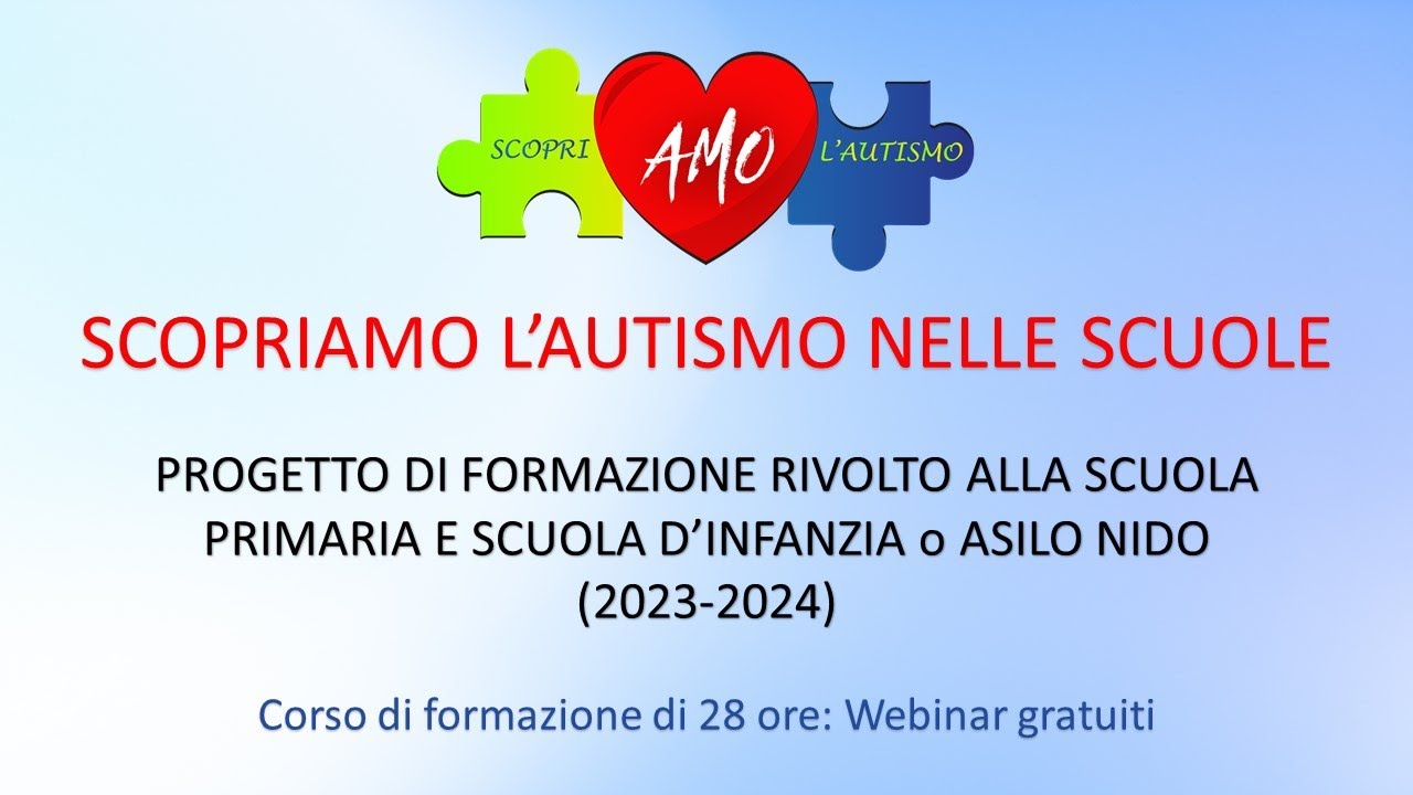 Criteri diagnostici e funzionamento (cognizione, sensorialità) + esercitazione