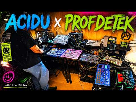ACIDU x PROFDETEK ACID/TRIBE/MENTAL [REDIF LIVE TIKTOK MAI 2026]