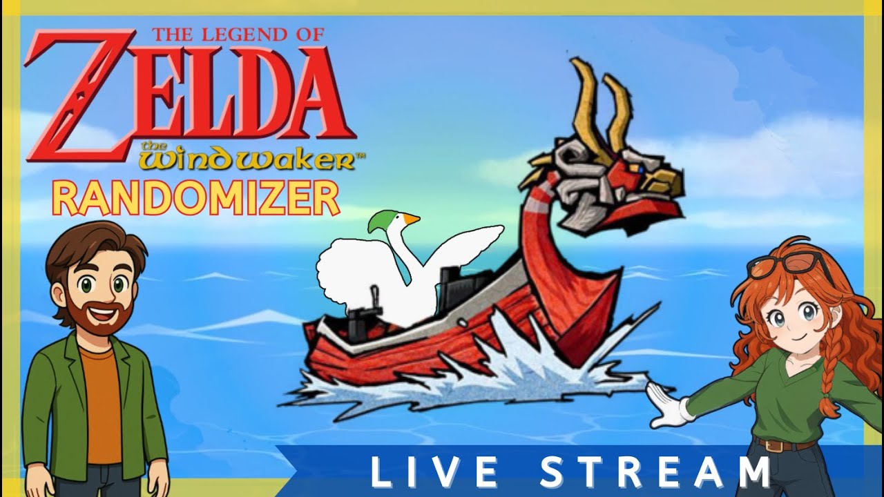 CROWD CONTROL BABY! GOOSEWAKER- Full Screen Live Steam # 3- The Hero of Honks - WIND WAKER RANDO