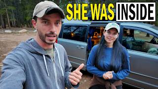 Bears Tried to Break Into Her Van - Solo Female Vanlife